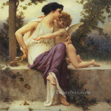 Guillaume Seignac Painting - cupid disarmed Academic Guillaume Seignac